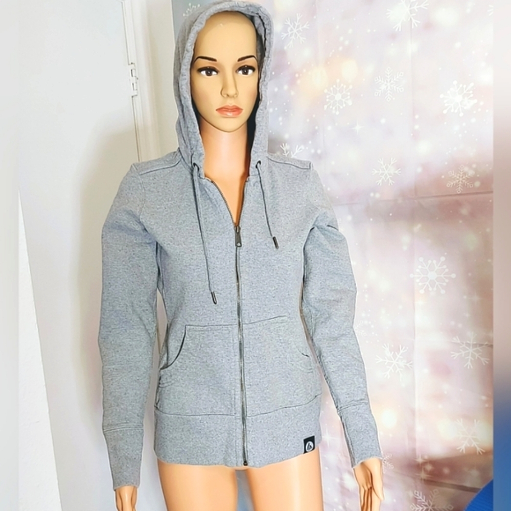 Women’s Gray Zip Hoodie Jacket - American Giant